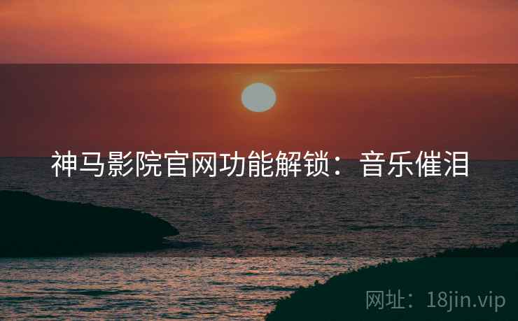 神马影院官网功能解锁：音乐催泪